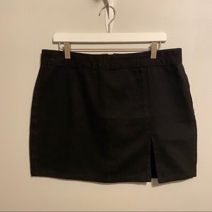 SOLD princess polly black “lola” mini skirt
